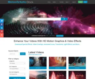 Motiongraphicstock.com(Video Effects and Animations for Video Editing) Screenshot