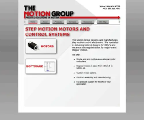 Motiongroup.com(Index) Screenshot