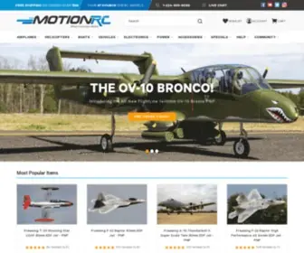 Motionrc.com(At Motion RC we carry the largest selection of electric and gas powered radio control (RC)) Screenshot