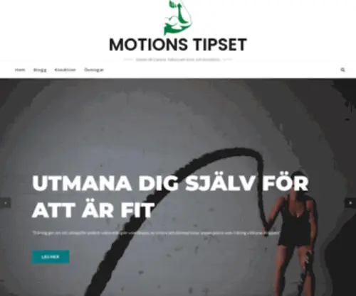 Motionstipset.se(MOTIONS TIPSET) Screenshot