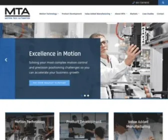 Motiontech.com(Carlisle Fluid Technologies) Screenshot