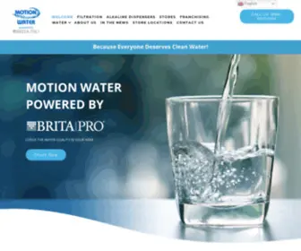 Motionwater.com(Motion Water) Screenshot