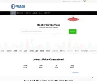 Motionwebhosting.com(Motion Web Hosting) Screenshot