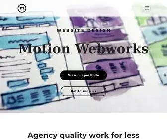 Motionwebworks.com(Motion Webworks) Screenshot