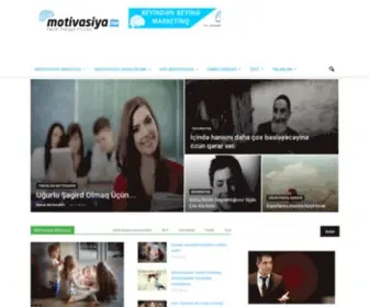 Motivasiya.com(Fərdi İnkişaf Portalı) Screenshot