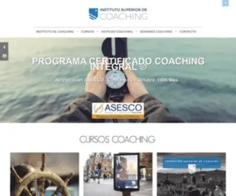 Motivatcoaching.com(Instituto Superior de Coaching) Screenshot
