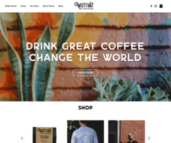 Motivatcoffee.com(Mobile Coffee Service) Screenshot