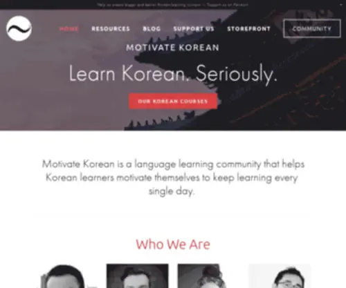 Motivatekorean.com(Motivatekorean) Screenshot