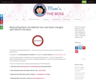 Motivatingmum.co.uk(Thank you for visiting Motivating Mum UK) Screenshot