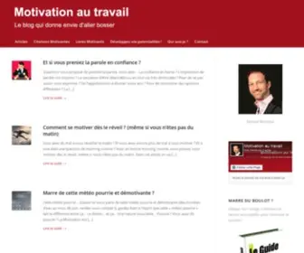 Motivation-AU-Travail.com(Motivation au travail) Screenshot