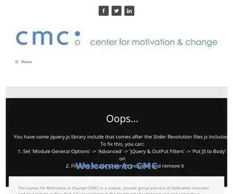 Motivationandchange.com(The Center for Motivation & Change (CMC)) Screenshot