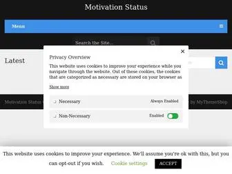 Motivationstatus.xyz(Motivation) Screenshot