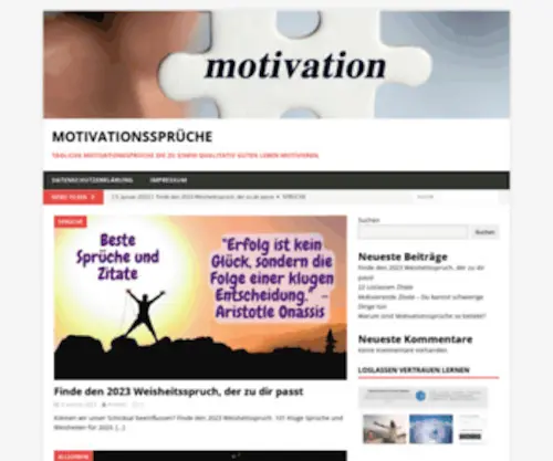Motivationszitate.com(Motivationszitate) Screenshot