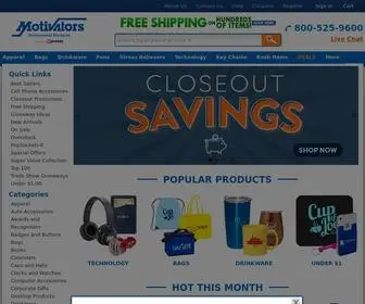 Motivators.com(Promotional Products & Custom Printed Items) Screenshot