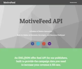 Motivefeed.com(MotiveFeed) Screenshot