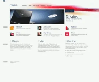 Motive.lv(Mājas lapu izveide) Screenshot