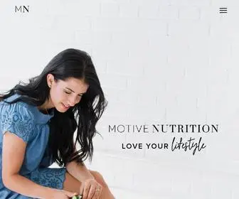 Motivenutrition.com(Motive Nutrition) Screenshot