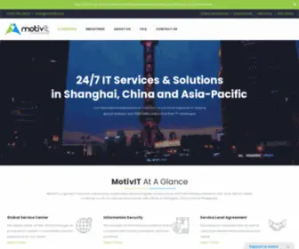 Motivit.com(Managed IT Services) Screenshot