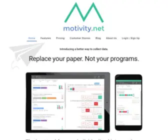 Motivity.net(Applied Behavior Analysis Clinical Data Collection Software) Screenshot