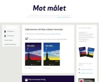 Motmalet.nu(Mot målet) Screenshot