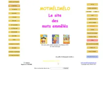 Motmelimelo.net(Espagnol) Screenshot