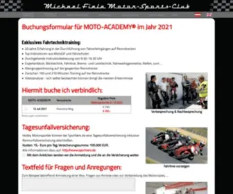 Moto-Academy.com(MOTO-ACADEMY® 2021) Screenshot