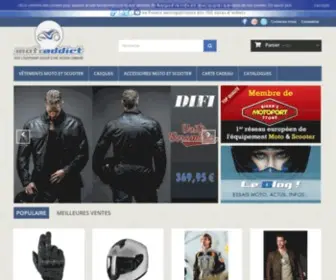 Moto-Addict.com(Actus, essais moto & équipement) Screenshot