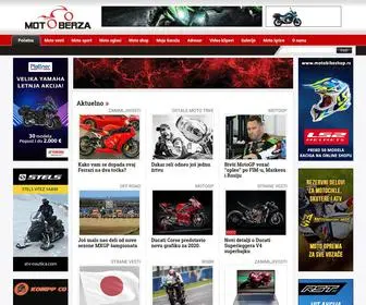 Moto-Berza.com(Moto Magazin Srbija) Screenshot