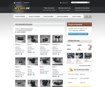 Moto-Casse.com(Réseau moto) Screenshot