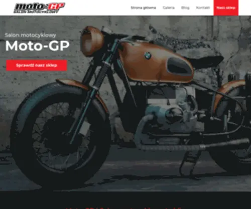 Moto-GP.pl(Sklep mototocyklowy w Lublinie) Screenshot