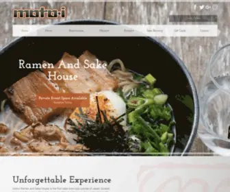 Moto-I.com(Moto-i ramen & sake) Screenshot