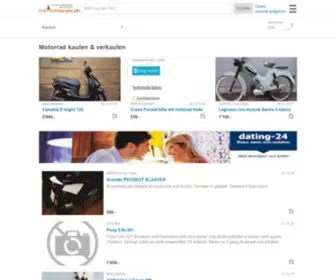 Moto-Inserate.ch(Motorrad kaufen & verkaufen) Screenshot