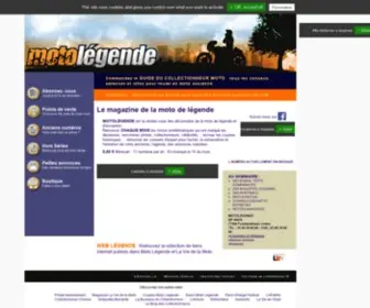 Moto-Legende.fr(Motolégende) Screenshot
