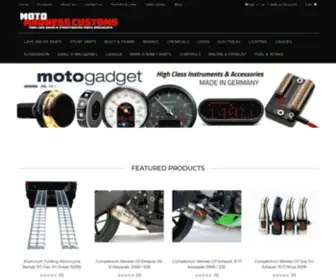 Moto-Madness.com(Cafe Racer Parts) Screenshot