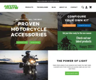 Moto-Mate.com(Motorcycle Accessories & Installations UK) Screenshot