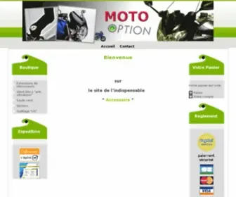 Moto-Option.fr(Moto option) Screenshot
