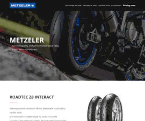 Moto-Pneu-Metzeler.cz(Motocyklové) Screenshot