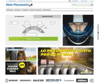Moto-Pneumatici.it(Pneumatici da moto a prezzi imbattibili) Screenshot