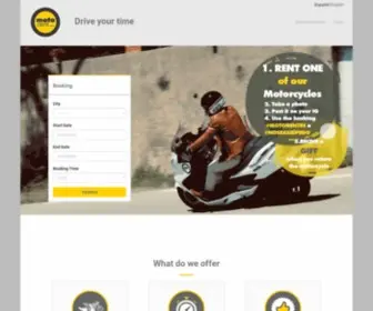 Moto-Rent.com(Rent a Motorbike in Moto Rent) Screenshot