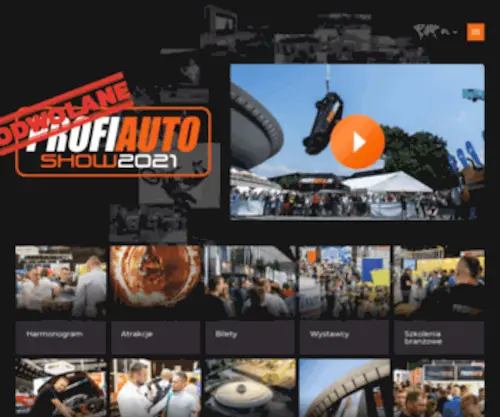 Moto-Targi.pl(ProfiAuto Show) Screenshot