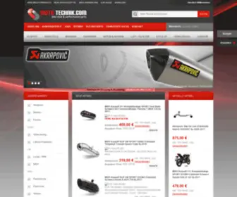Moto-Technik.com(Online Shop) Screenshot