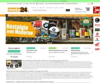 Moto24.de(Motorradzubehör) Screenshot