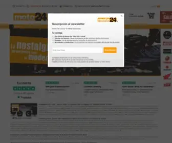 Moto24.es(Cascos de moto accesorios y ropa moto) Screenshot