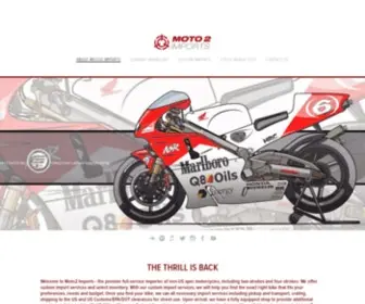 Moto2Imports.com(Moto2 Imports) Screenshot