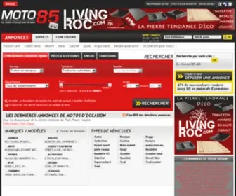 Moto85.com(Moto occasion) Screenshot