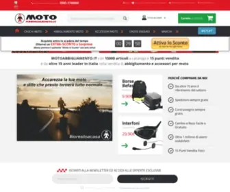 Motoabbigliamento.it(Abbigliamento Moto) Screenshot