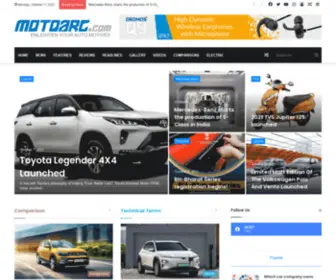 Motoarc.com(Motoarc) Screenshot