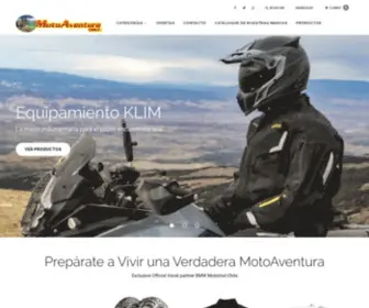 Motoaventurachile.cl(Tienda Online MotoAventura Chile) Screenshot