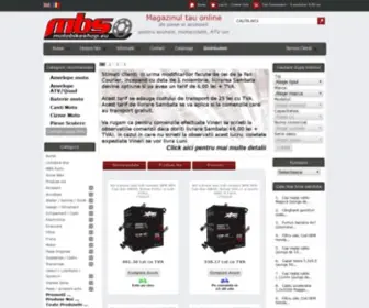 Motobikeshop.com.ro(Piese moto si piese scutere) Screenshot