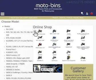 Motobins.co.uk(Motobins) Screenshot